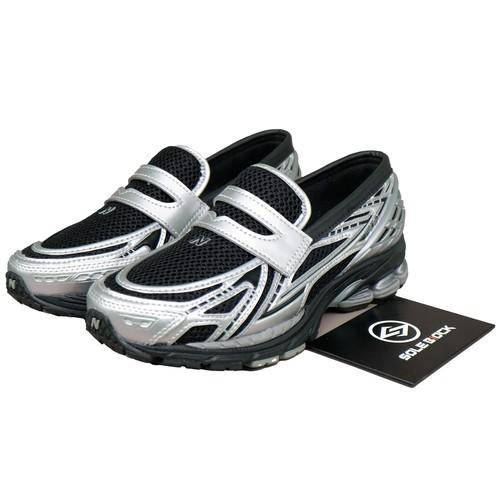 New Balance 1906L Loafer Silver Metallic Black U1906LOC Unisex 45 grå färg