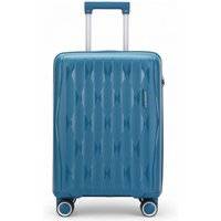 Robust kabinväska i hårt skal, 37,5 x 20,5 x 55 cm, TSA-godkännande, lämplig för Easyjet, Ryanair, Wizzair