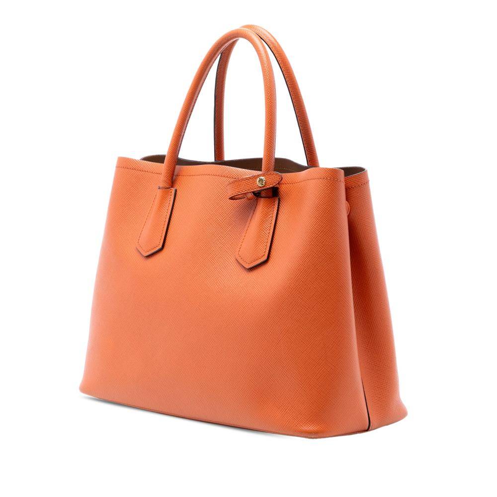 Prada Vintage Tote Stl. - Totebags Från Magasin - Orange (L 24cm x W 33cm x D 14.50cm)