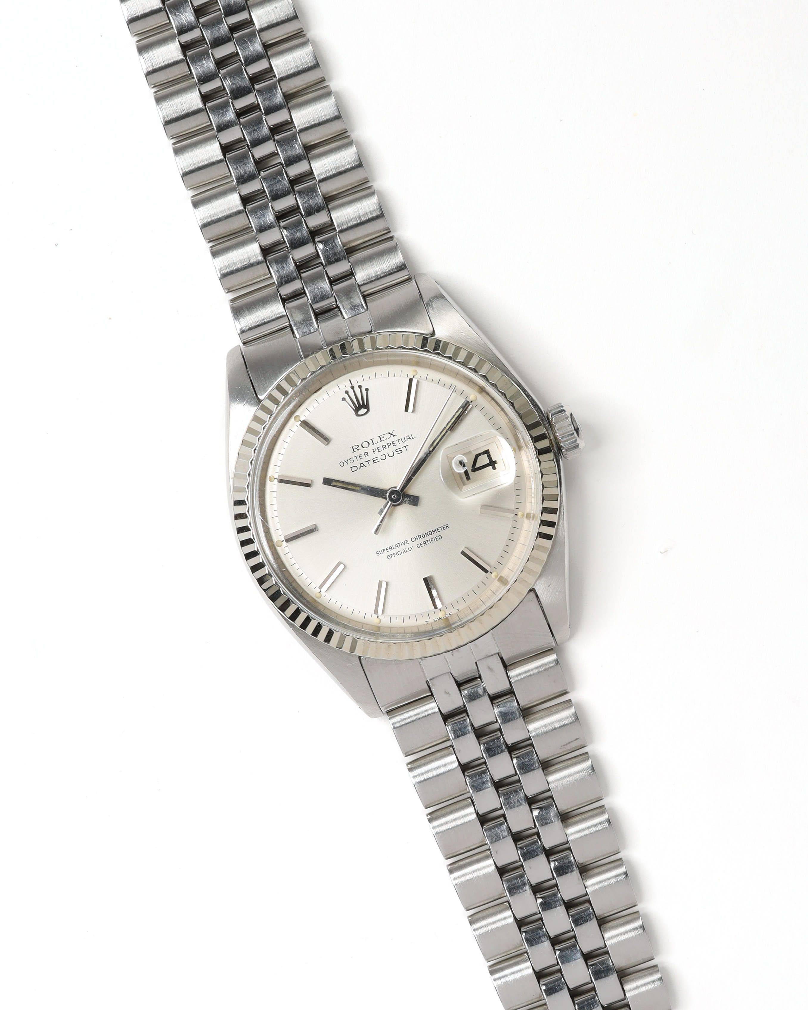 Rolex Datejust 36mm 1972 Watch - Silver (One Size)