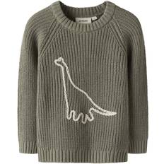 Lil' Atelier Nmmemlen EMB Knit LIL Str 110 - Overland Trek Strik hos Magasin
