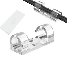 Självhäftande Kabelklämma 6-10mm 20-pack