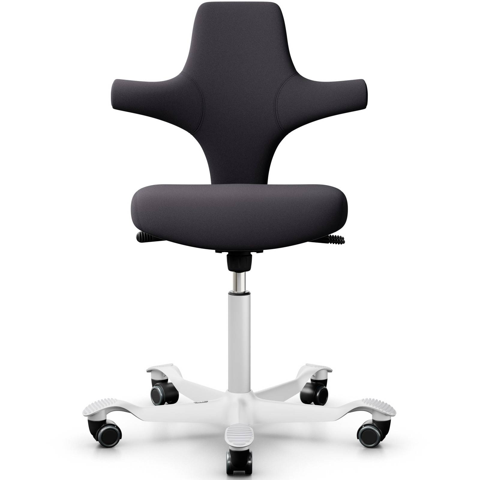 HÅG Capisco 8126 kontorstol 200mm antracit/hvid