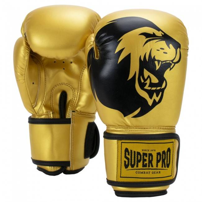 Super Pro Combat Gear Boksehandsker "Talent" Gold 10 oz