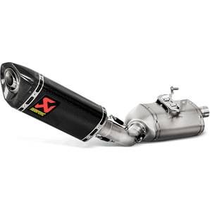 Triumph Street Triple 765 R/RS/S Årg. 2017- Akrapovic Slip-on MC Udstødning