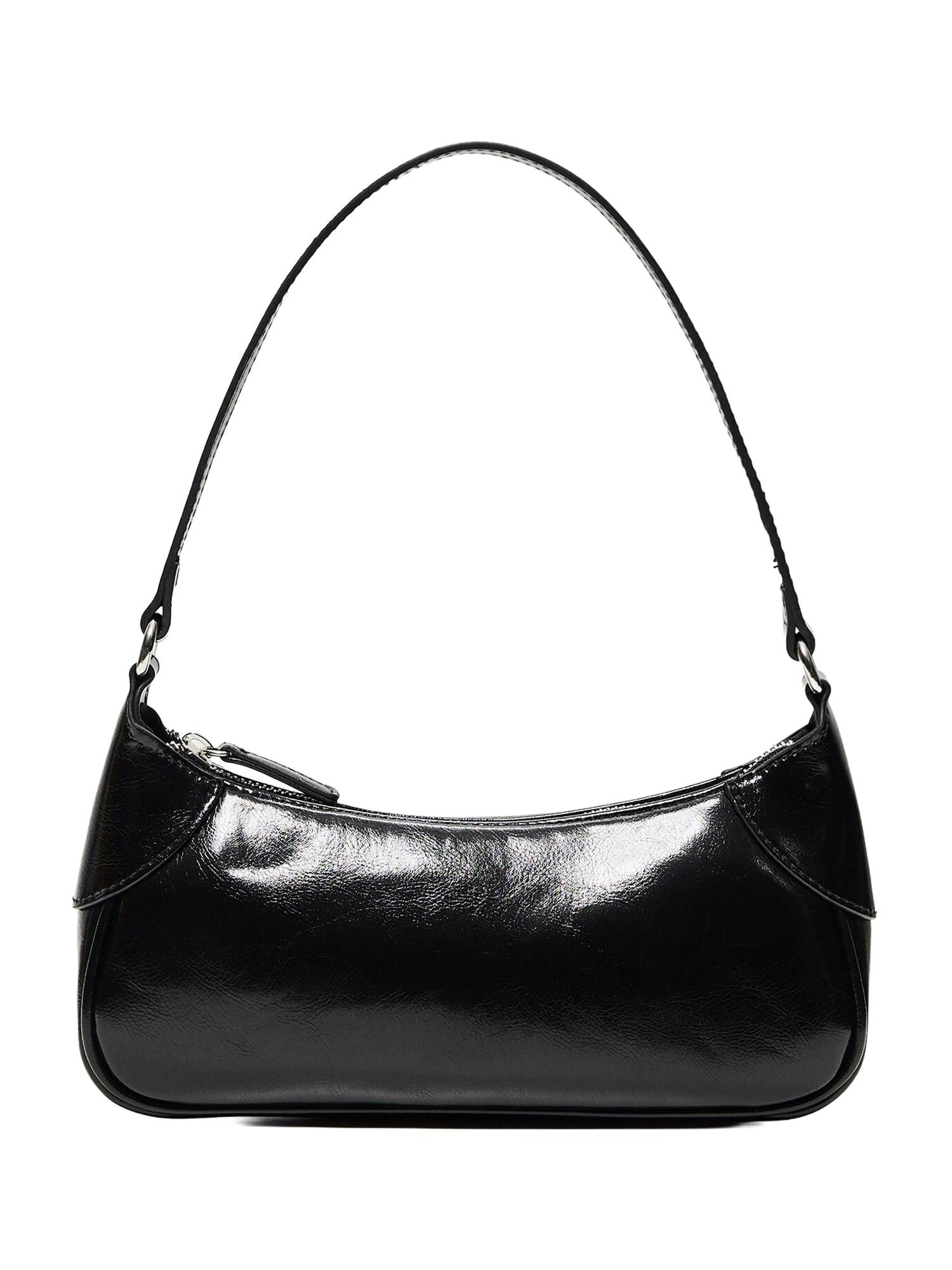 Bershka Skuldertaske  sort