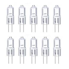 LISSEK 10 x Halogen Stiftsockellampe Kapsel Lampe G4 5W 10W 20W 5 10 20 Watt 12V Leuchtmittel (5)