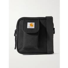 Carhartt WIP - Essentials Small Logo-Appliquéd Recycled-Canvas Messenger Bag - Men - Black