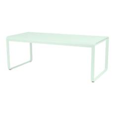 Fermob - Bellevie Table 196x90 cm Ice Mint A7 - Udendørs spiseborde - Pagnon & Pelhaître - Blå - Metal
