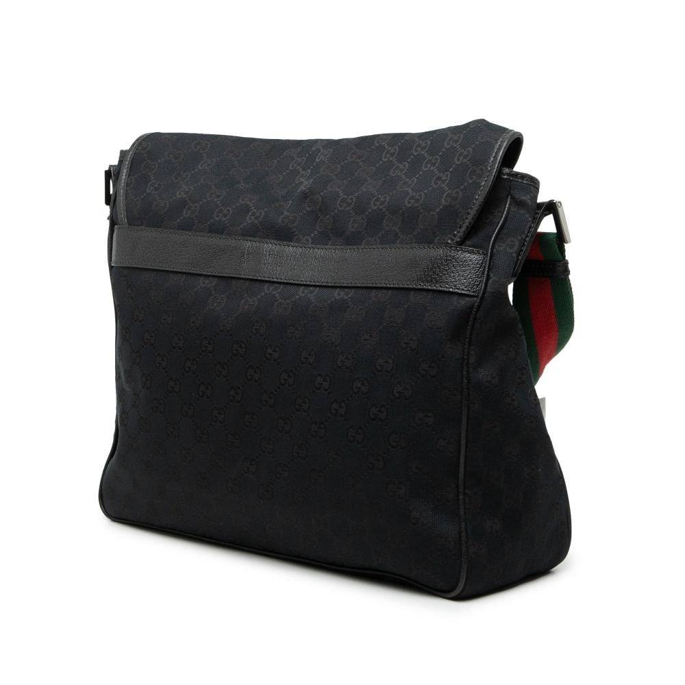 Gucci Vintage Gucci Messenger Bag L 31cm x W 35cm x D 11cm - Gucci Vintage hos Magasin.
