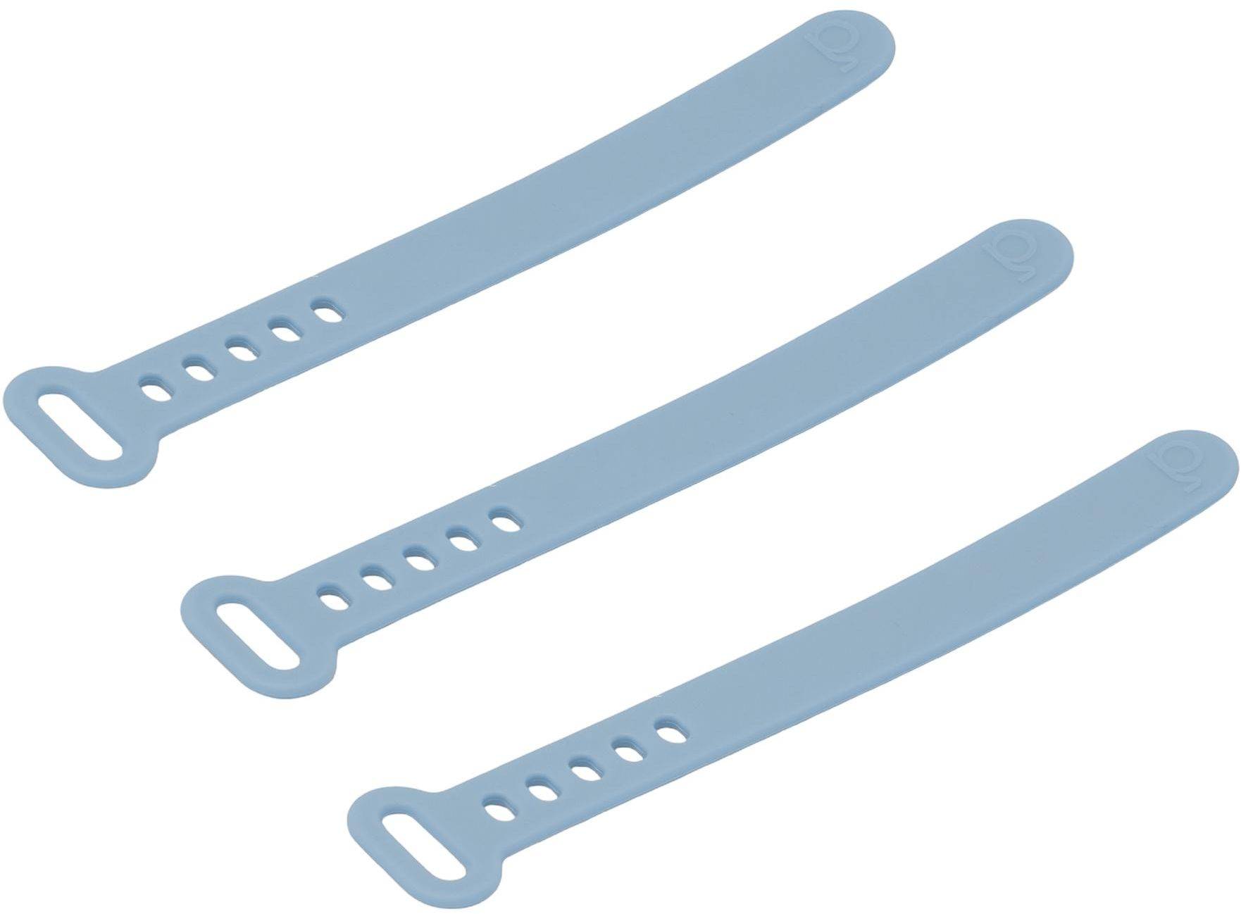 Pedestal Cable Ties 3 stk. 12 cm, Powder Blue
