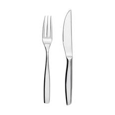 erik bagger a/s Encore Steakbestik - 12 dele - 6 kuverter - Genanvendt stål - Blank
