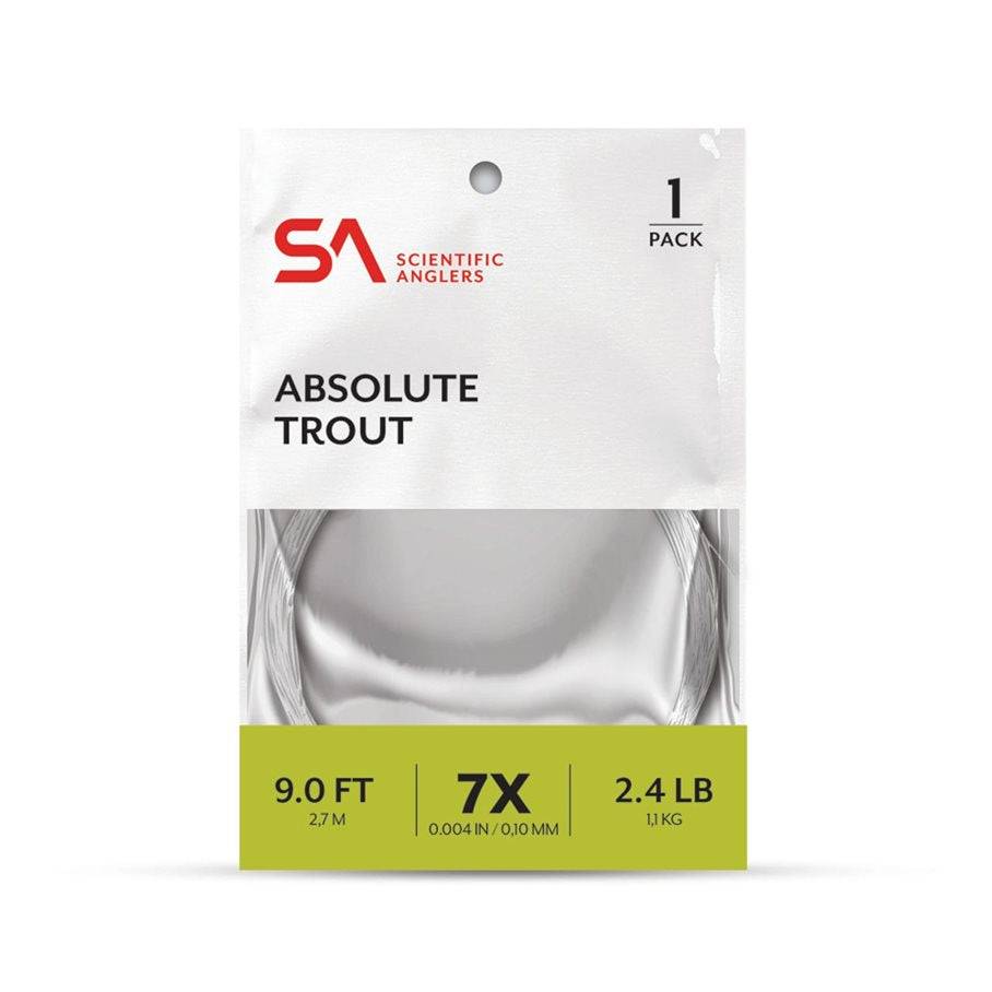 Scientific Anglers Absolute Trout Leader 9 fot
