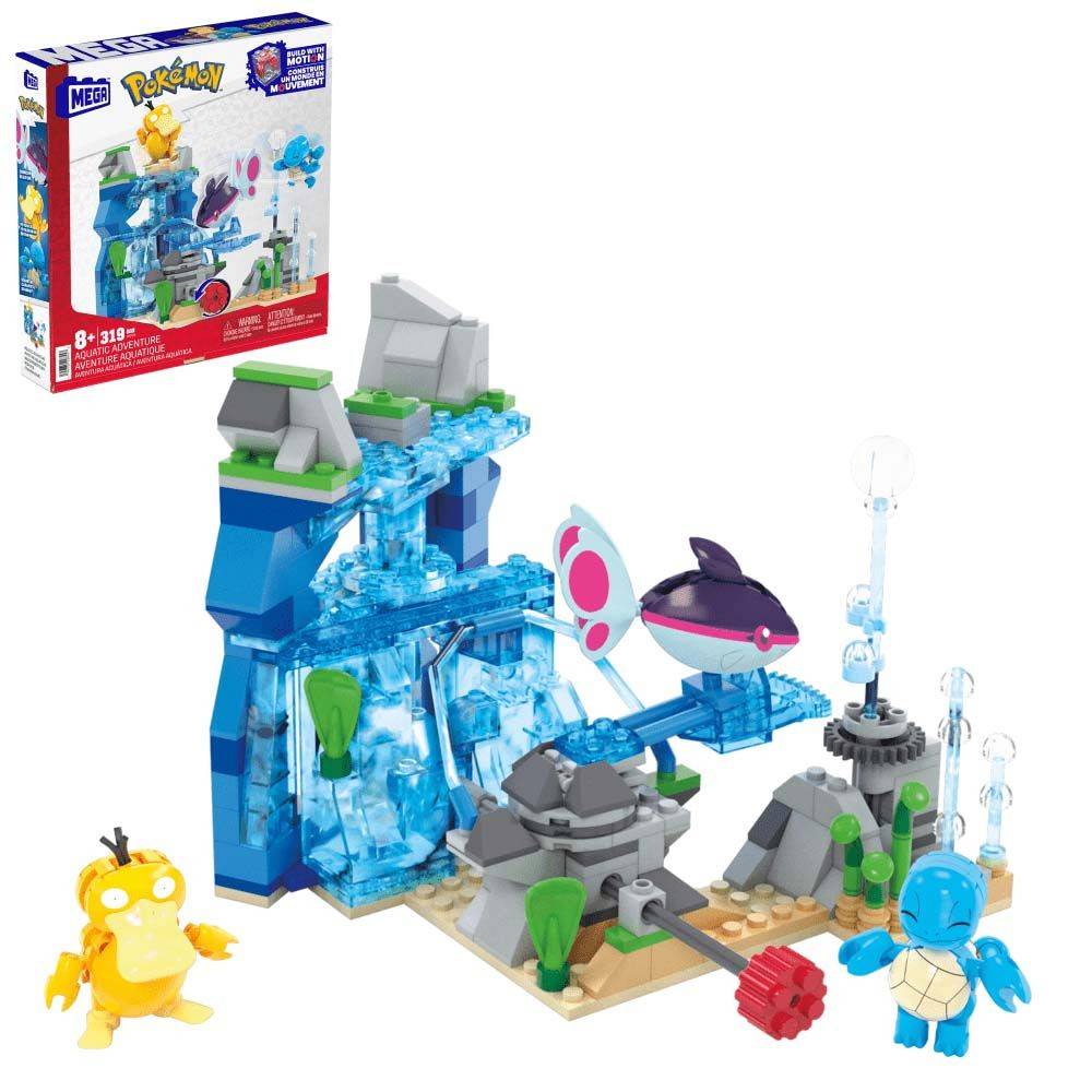 Mega Pokémon Aquatic Adventure Mega Bloks Pokemon Construx HXF79