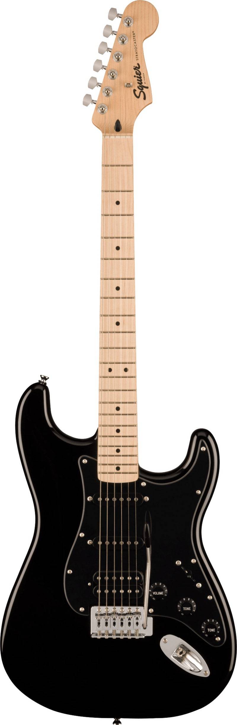 Squier Sonic Strat HSS Maple Black