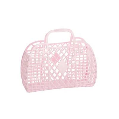 Sun Jellies Retro Taske - Pink Lille