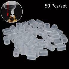 TEMU 50 Pcs/set Mini Refillable Perfume Converter, Portable Perfume Dispenser Refill Tool, Transparent Perfume Bottle Pump