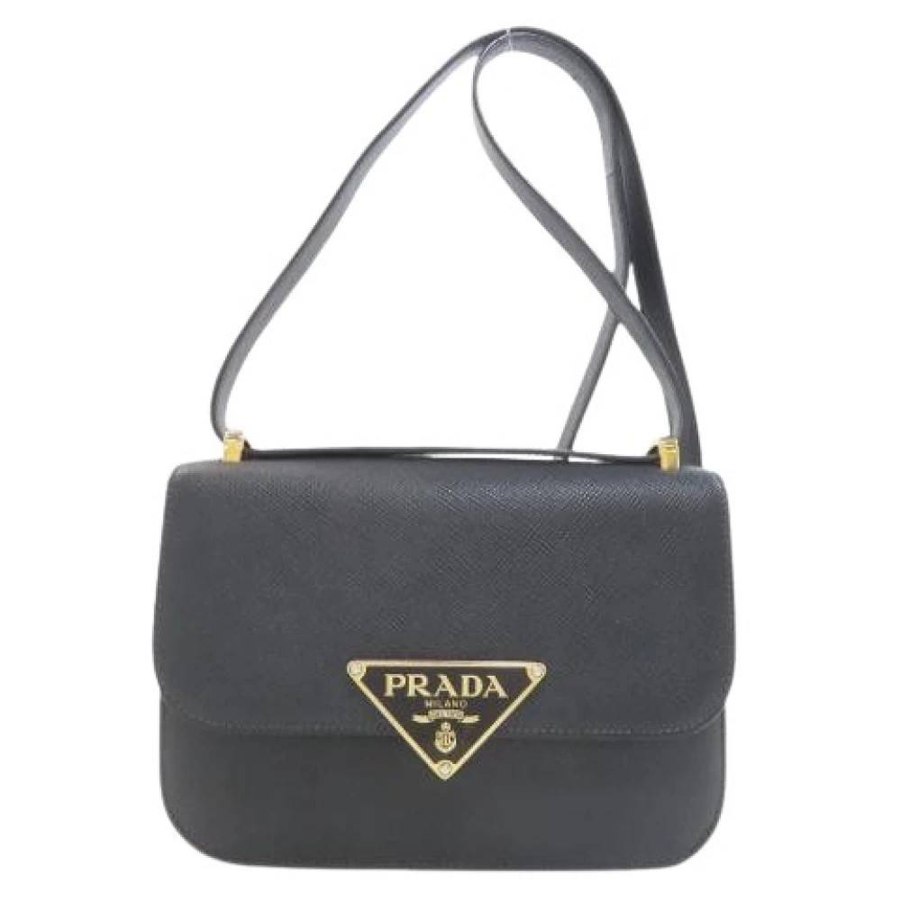 Prada Vintage - Pre-owned Tyg Axelremsväska Vintage - Dam - ONE Size -