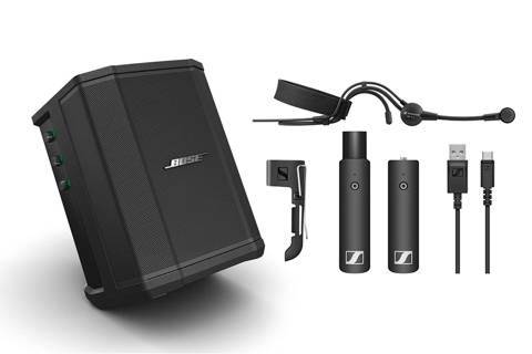 BOSE Pro S1 Pro+ kompakt system med Sennheiser XSW-D ME3 Bøjlemikr | PRIS-MATCH
