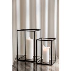 Harlequin Lanterne - Bronze spejl, Sort ramme Mellem