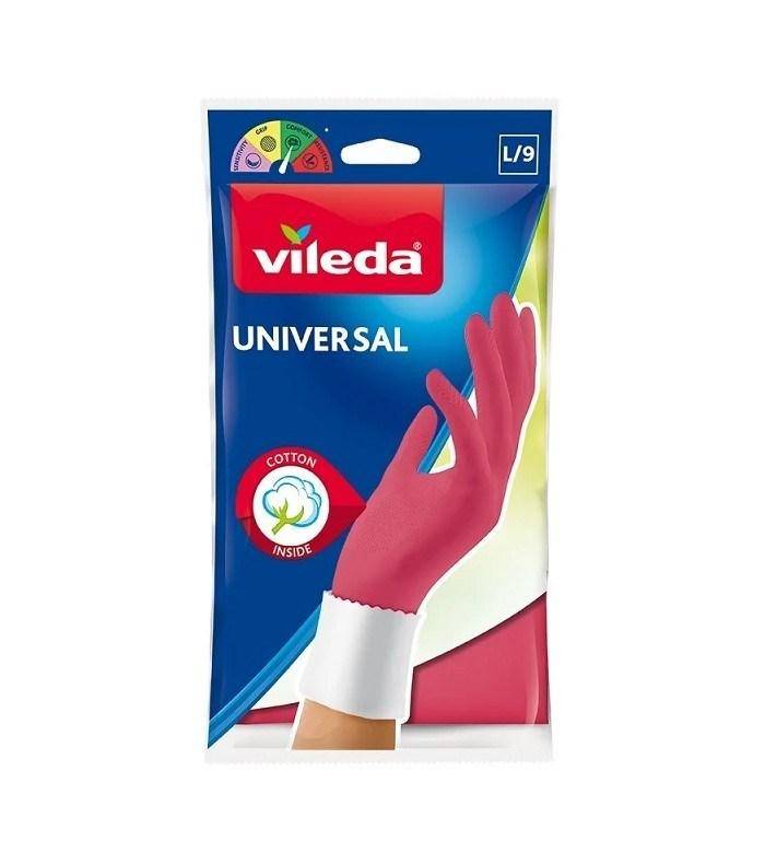 Fladmoppesæt Vileda Ultramax med Universal handsker og Actifibre Pro køkkenklud