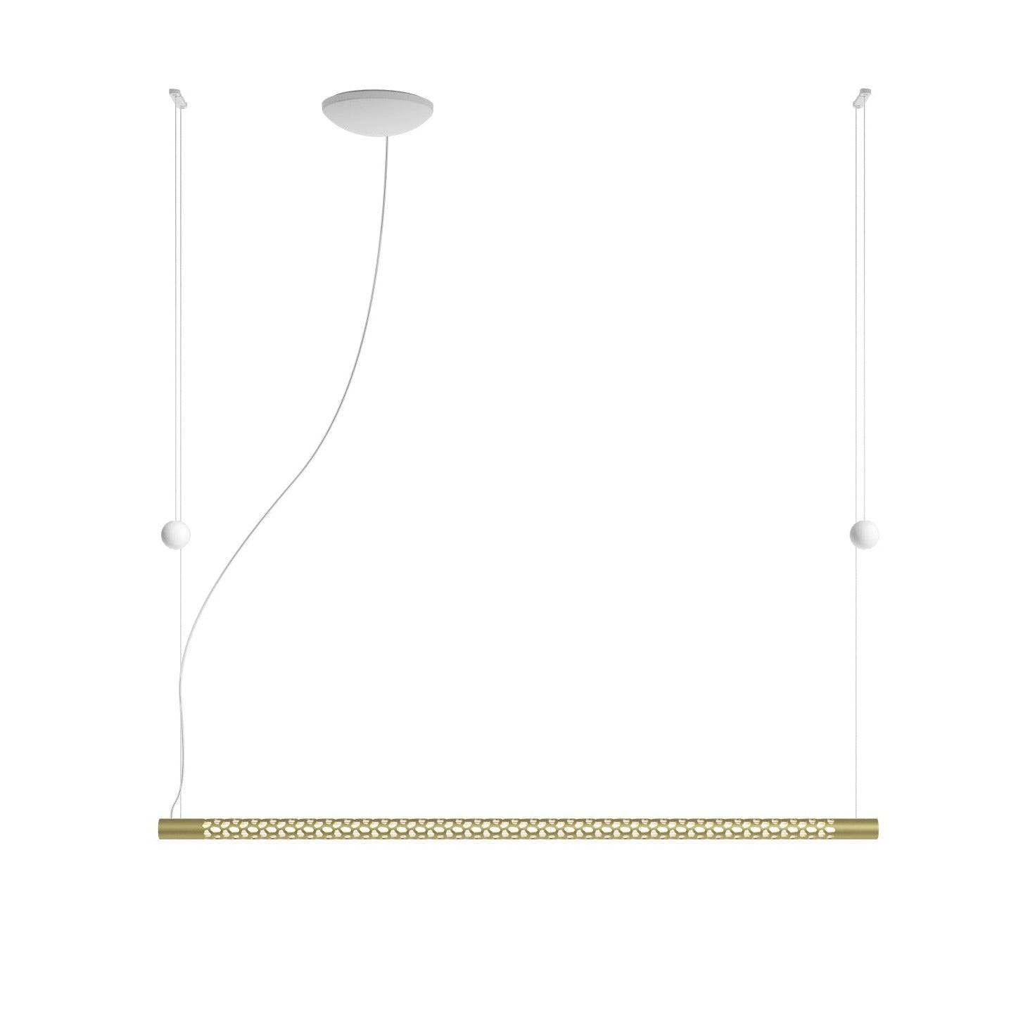 Squiggle H8 & H9 Lineær pendel fra Rotaliana - Squiggle H9 / Guld / Casambi lyskontrol