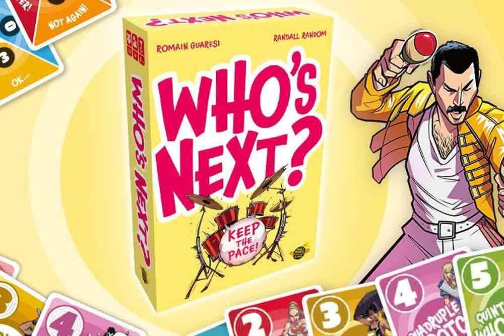 Who's Next? - A Fast and Fun Card Game for 3-7 Players