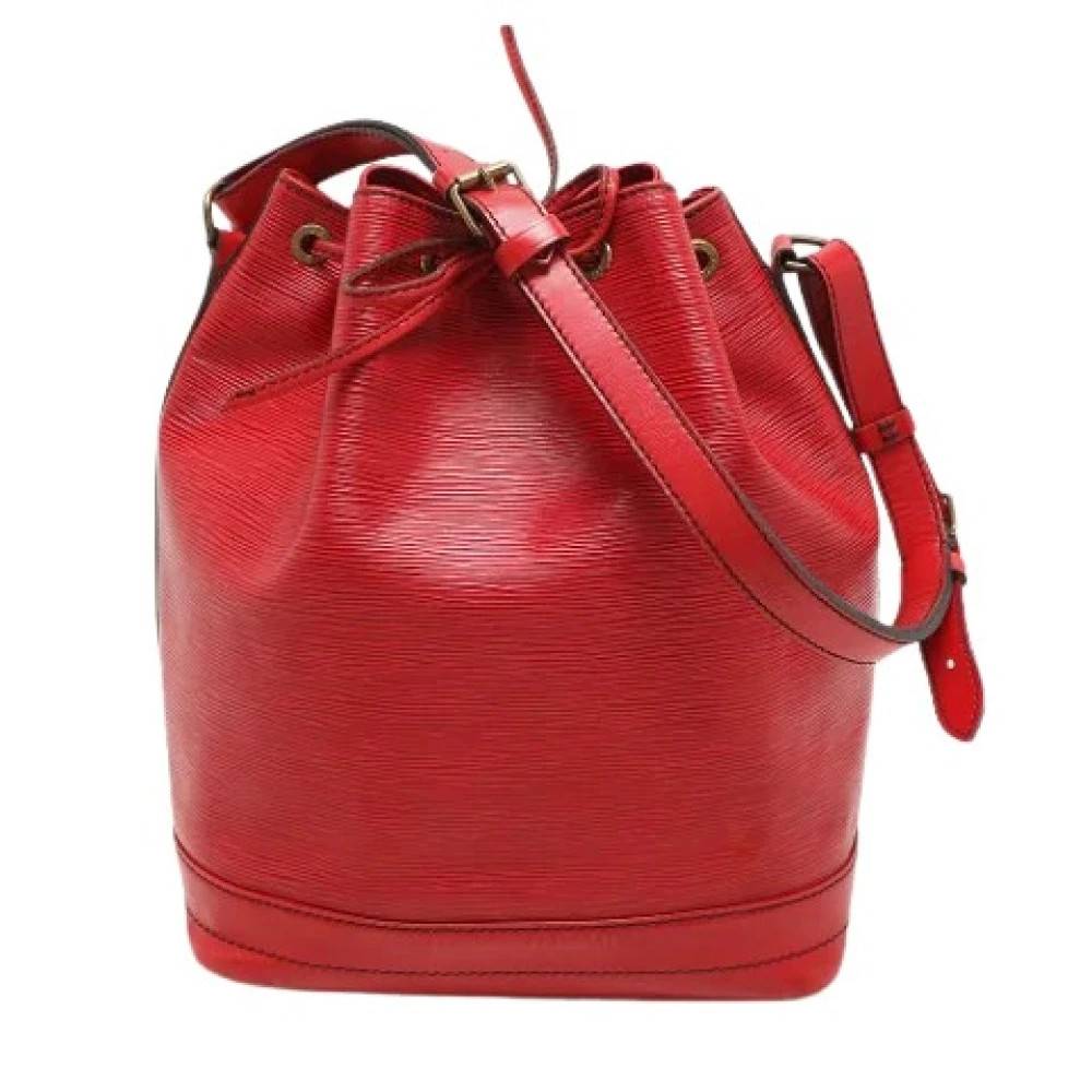 Louis Vuitton Vintage Pre-owned Noe Bag - Vintage - Dame - Rød - ONE SIZE - Uld