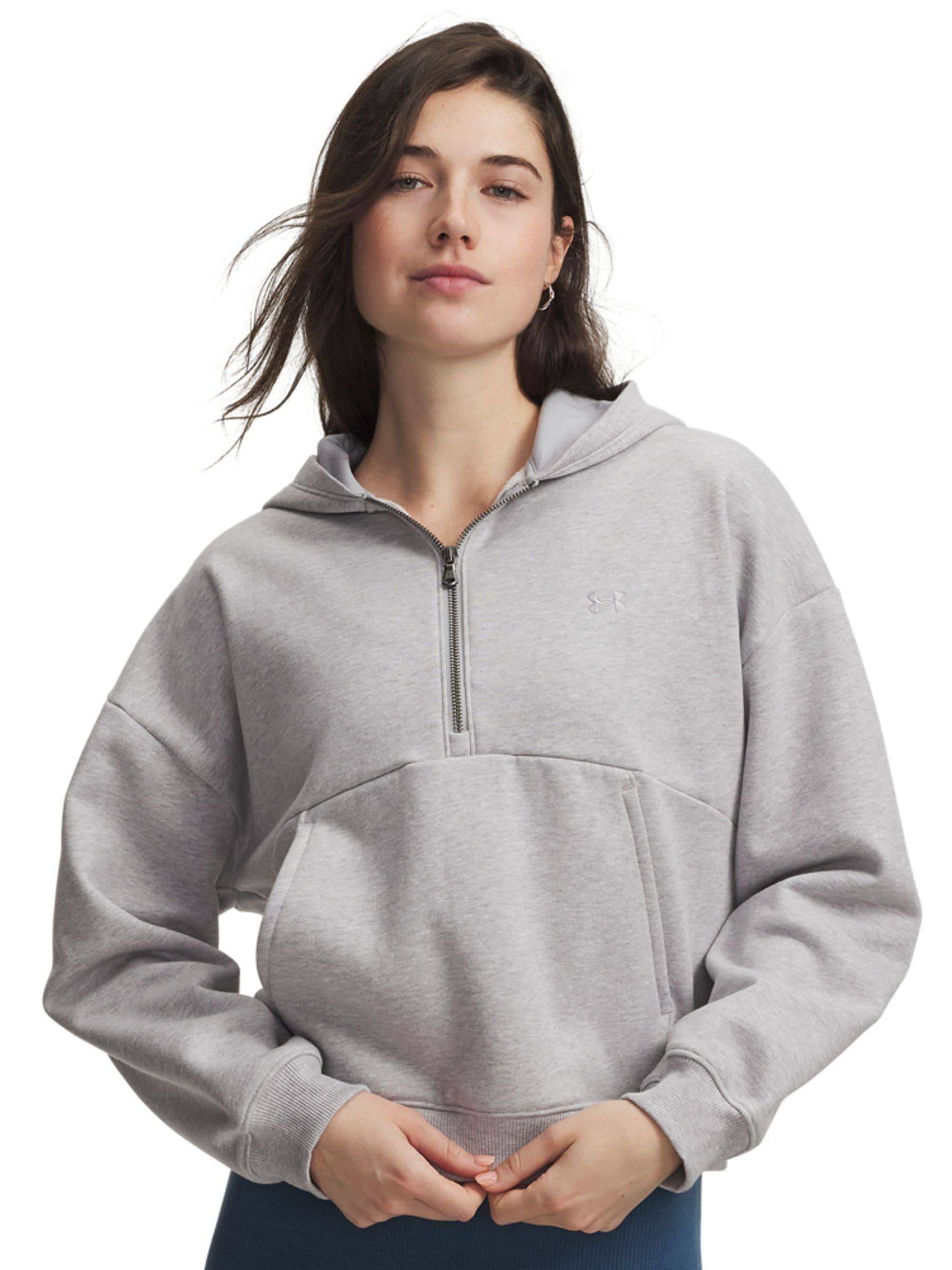 Under Armour Under Armour Grey Icon 96 Half Zip Hoodie