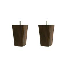 Koniska Ben - Valnöt 12 cm 8-pack