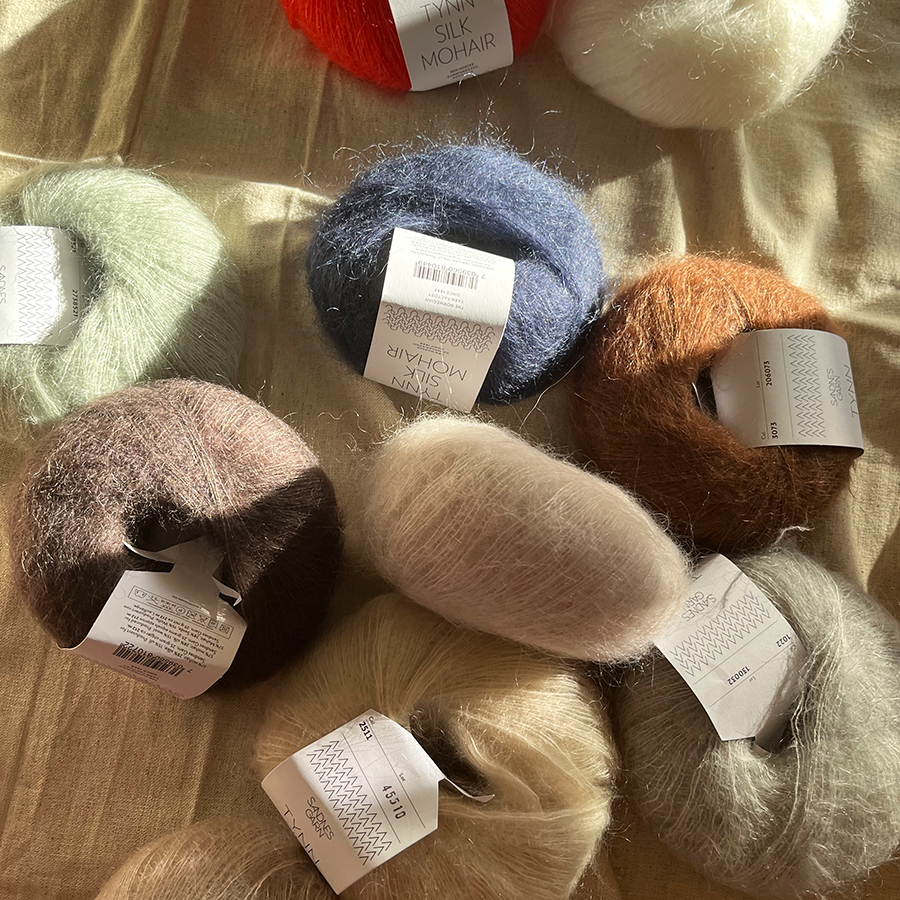 Tynn Silk Mohair fra Sandnes - Sandnes Tynn Silk Mohair 1099 Sort