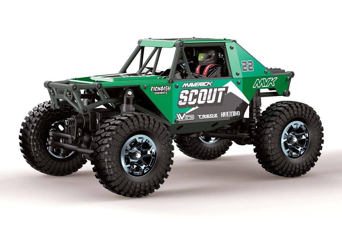 HPI Scout-24 1/24th Rock Crawler - Green