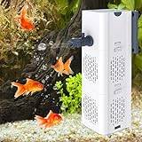 60 L akvarium inomhusfilter med pump - filtreringssystem för räkor
