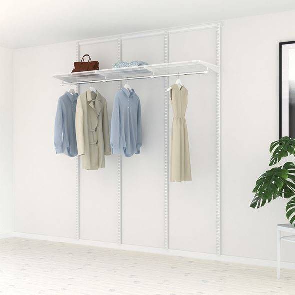 Hyllsystem ELFA Hallförvaring 14, BxHxD 1862x2140x450 mm