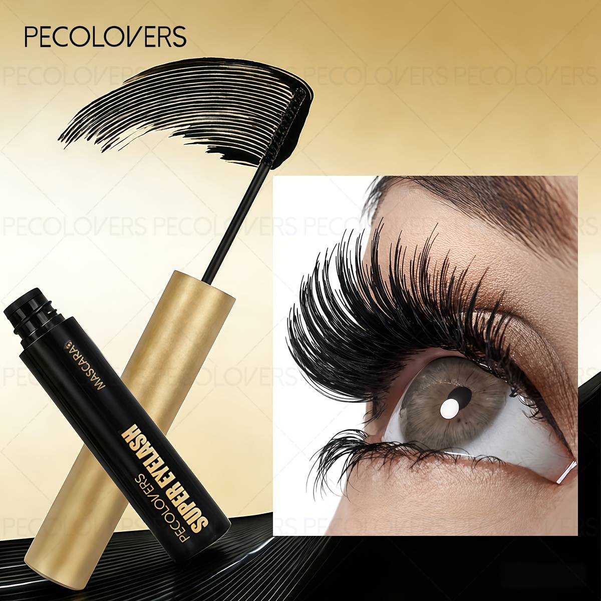 3d Fiber Mascara, Waterproof Mascara For Eyelash Extensions, Black Thickening Mascara, Eye Cosmetics