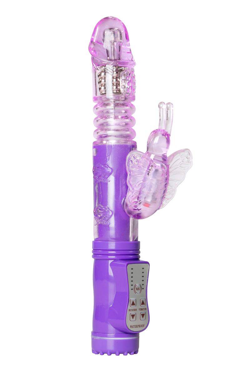 Easytoys Purple Butterfly Vibrator