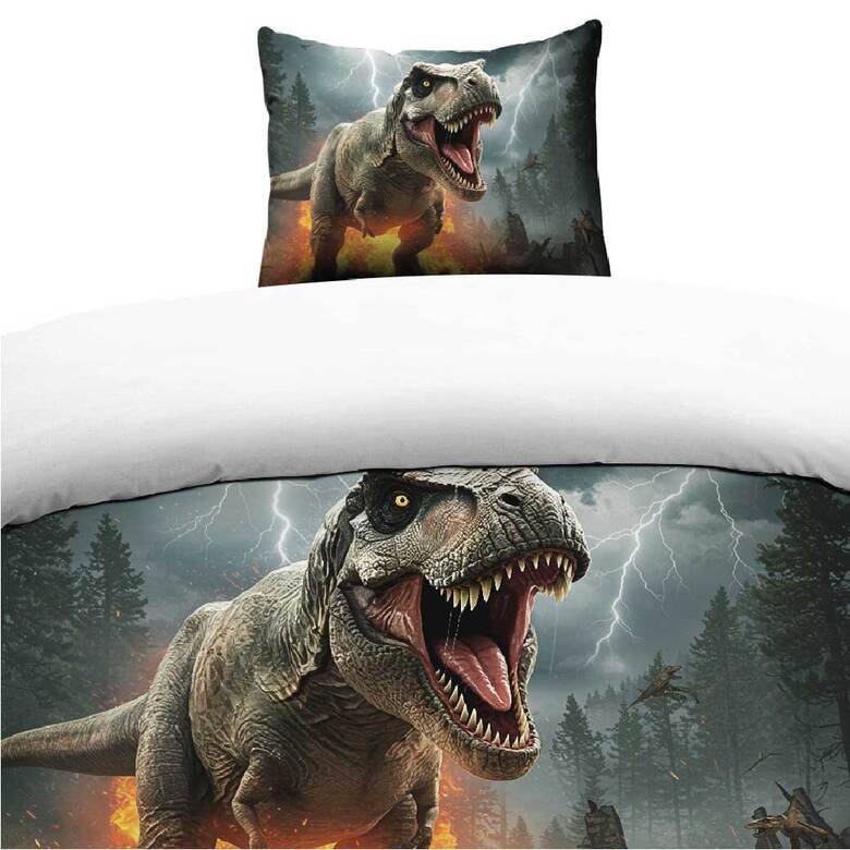 Bäddset 2-delar - Dinosaurie