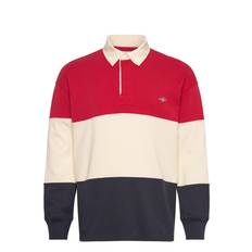 GANT Blocked Heavy Rugger Röd