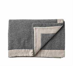 Gotland Plaid (Uld) 220 x 240 cm fra Silkeborg Uldspinderi.