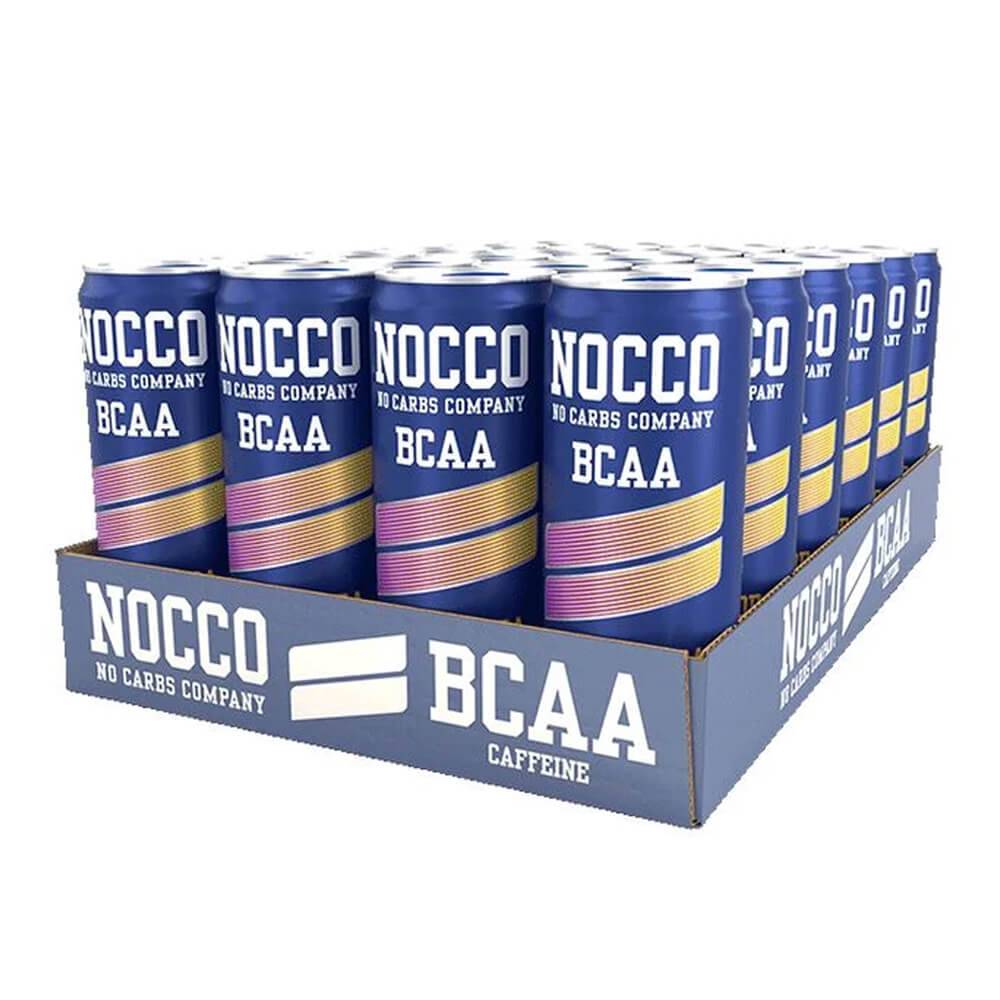 24 x NOCCO BCAA, 330 ml (Cherry Berry)