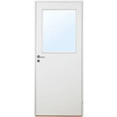 Innerdörr Orust  Vit (standard) (NCS S 0502-Y) Frostat glas