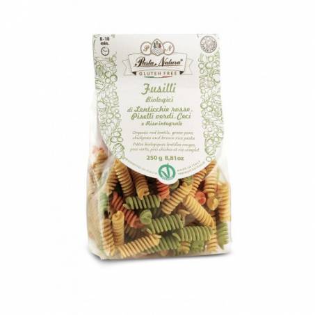 Pasta Natura - Lins & Kikärtspasta Tricolor Ekologisk och Glutenfr