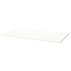 IKEA - MITTZON bordplade, hvid, 120x68 cm