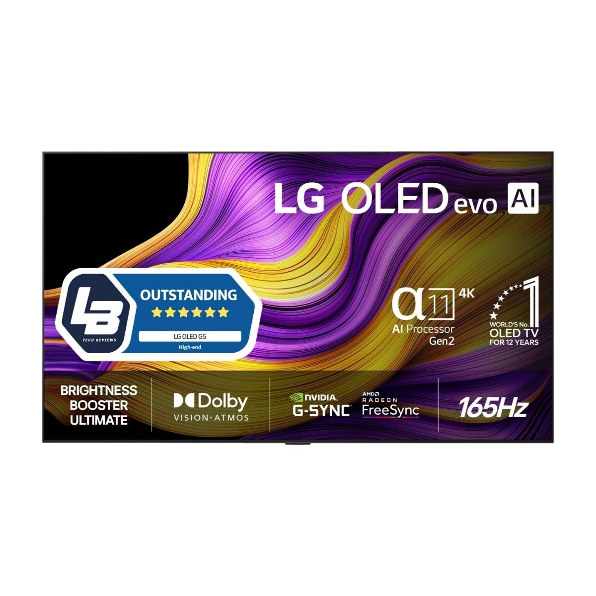 LG 65" OLED evo G5 4K TV 2025 OLED65G54LW