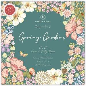 Pappersblock - 30x30cm - Spring Gardens - 30st