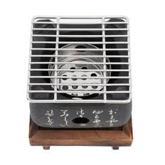 RASTKY Portabel Japansk BBQ GrillCharcoal Spis Multifunktionell Snabb Värmebarbecue Grill - Kompakt & Mångsidig Matlagningslösning (19.5x18cm / 7.7x7.1in)