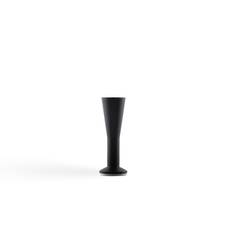 Sängben Design 4p | Matt Svart 12 cm