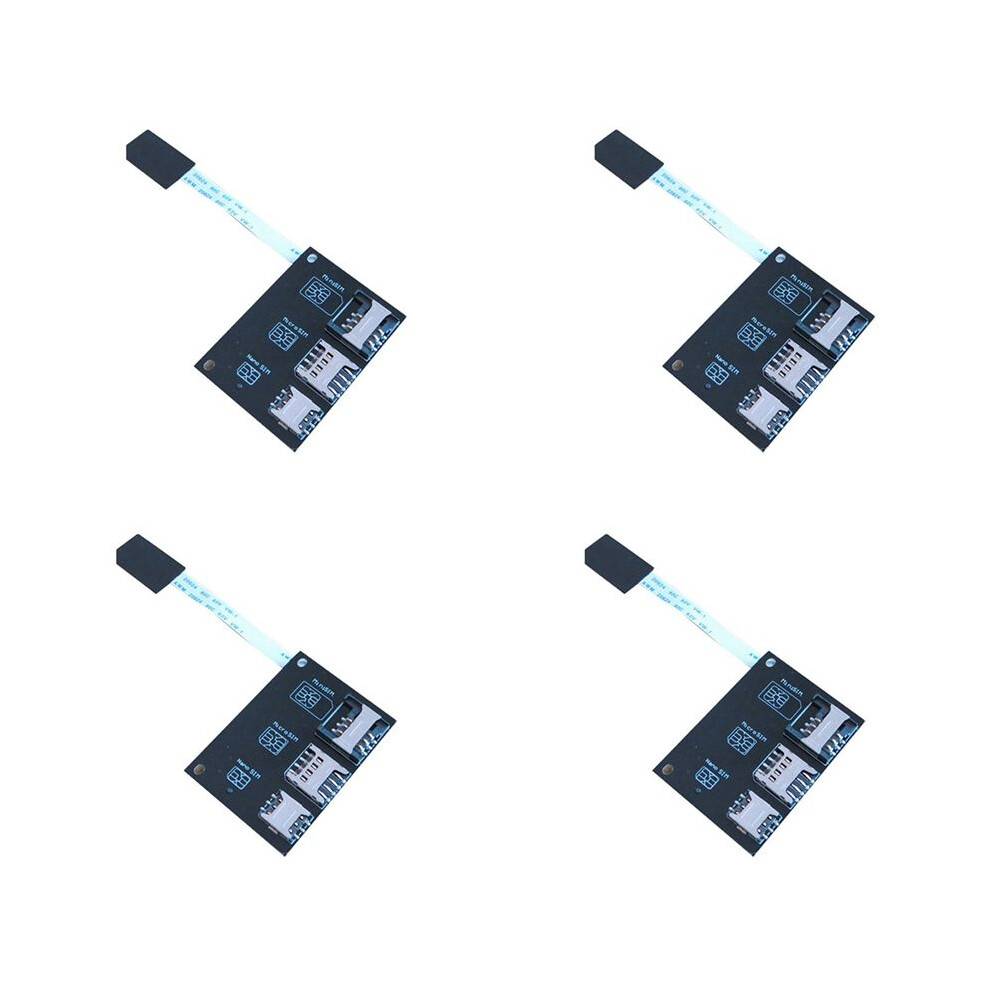 4X 2730 External SIM Activation Tools Converter to Smartcard IC Card Extension 4In1 for SIM Card Adapter Kit
