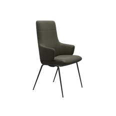 Stressless® Chilli spisebordsstol (med armlæn, Paloma okselæder, Høj ryg, D300 stel, Large)