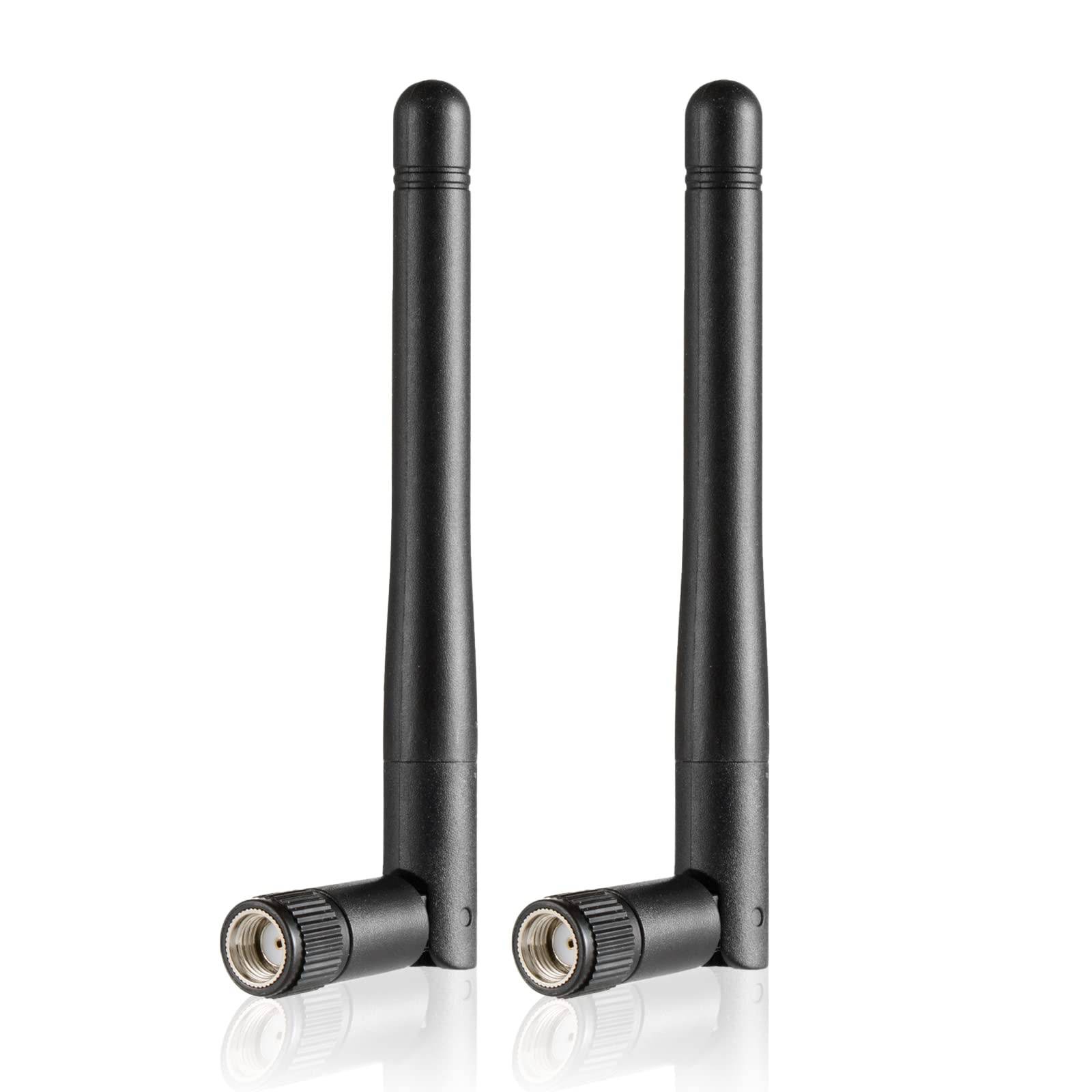 Dual Band WiFi Antenna 2.4GHz 5GHz 5.8GHz 3dBi RP-SMA Male for Router Wireless Network Card USB Adapter IP Camera Video Monitor